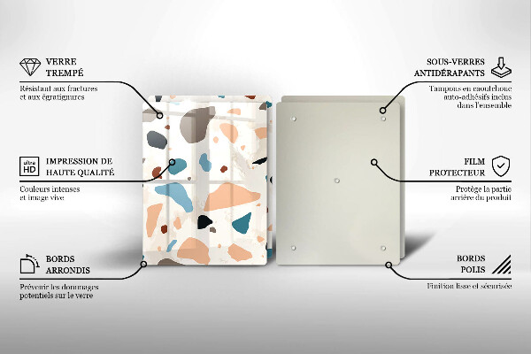 Osłona ściany przy kuchence gazowej Kamień ozdobny gres