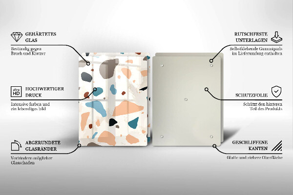 Osłona ściany przy kuchence gazowej Kamień ozdobny gres