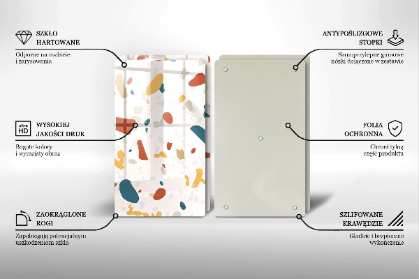 Osłona ściany przy kuchence gazowej Gres dekoracyjny kamień