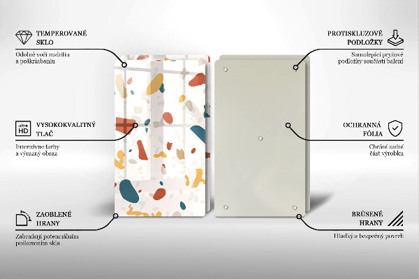 Osłona ściany przy kuchence gazowej Gres dekoracyjny kamień