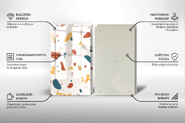 Osłona ściany przy kuchence gazowej Gres dekoracyjny kamień