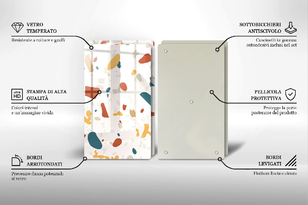 Osłona ściany przy kuchence gazowej Gres dekoracyjny kamień