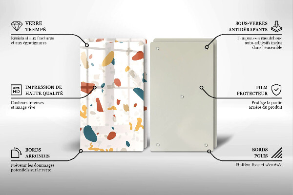 Osłona ściany przy kuchence gazowej Gres dekoracyjny kamień