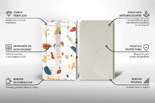 Osłona ściany przy kuchence gazowej Gres dekoracyjny kamień