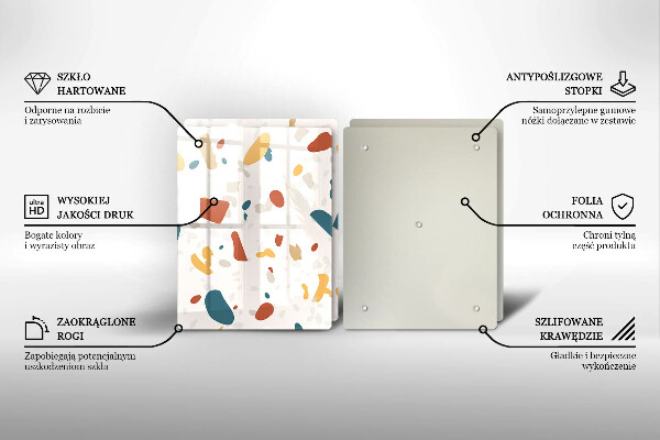 Osłona ściany przy kuchence gazowej Gres dekoracyjny kamień