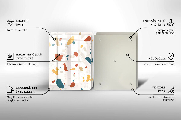 Osłona ściany przy kuchence gazowej Gres dekoracyjny kamień