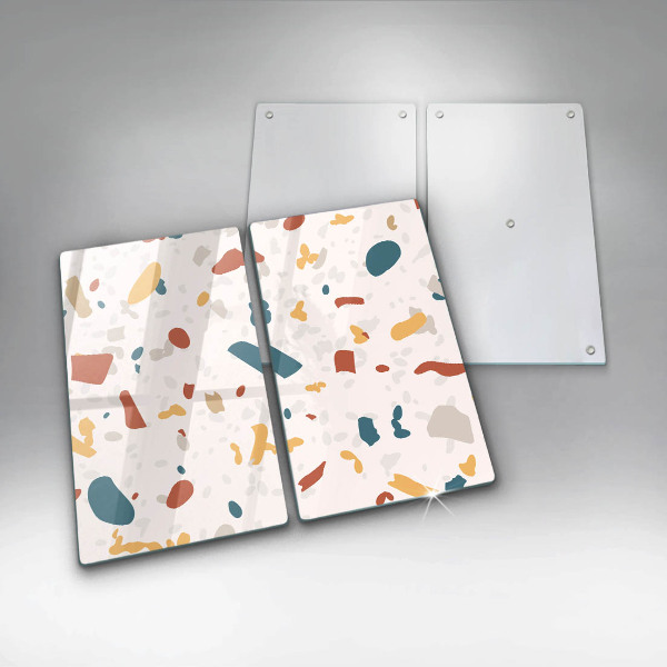 Osłona ściany przy kuchence gazowej Gres dekoracyjny kamień