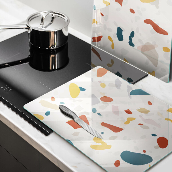 Osłona ściany przy kuchence gazowej Gres dekoracyjny kamień