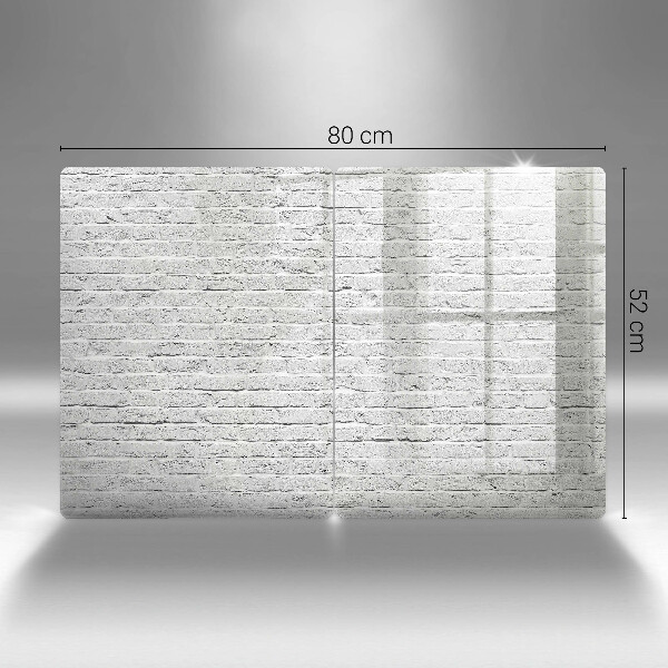 Osłona ściany przy kuchence gazowej Ściana mur cegły