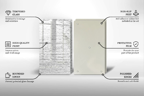 Osłona ściany przy kuchence gazowej Ściana mur cegły