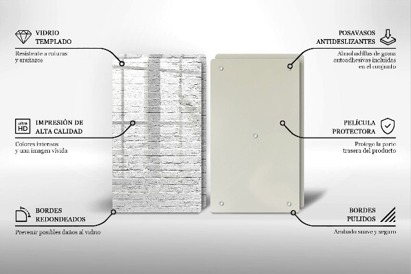 Osłona ściany przy kuchence gazowej Ściana mur cegły