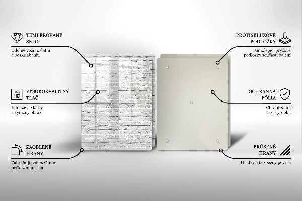 Osłona ściany przy kuchence gazowej Ściana mur cegły