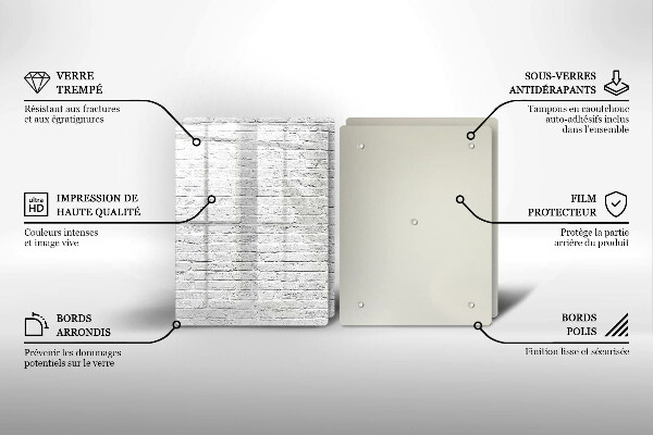 Osłona ściany przy kuchence gazowej Ściana mur cegły