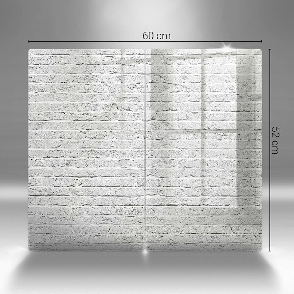 Osłona ściany przy kuchence gazowej Ściana mur cegły