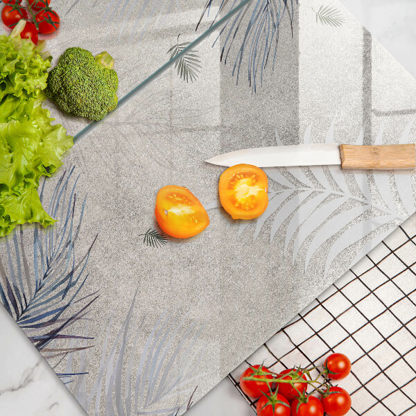 Osłona ściany przy kuchence gazowej Subtelne liście