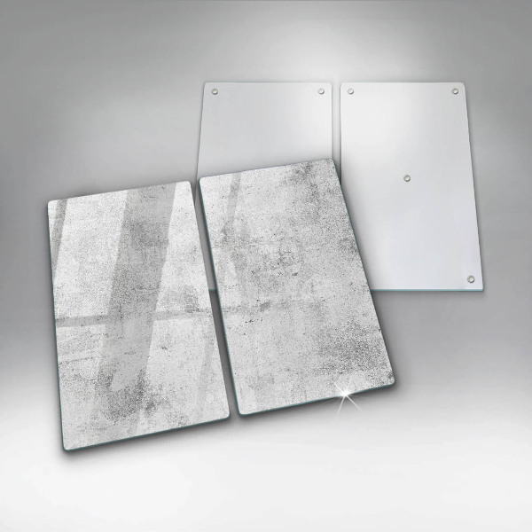 Osłona ściany przy kuchence gazowej Beton tekstura