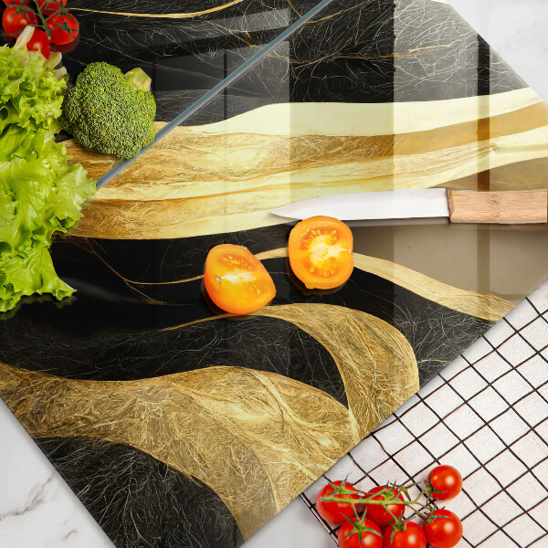 Osłona ściany przy kuchence gazowej Elegancka abstrakcja