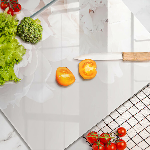 Osłona ściany przy kuchence gazowej Pastelowe piwonie