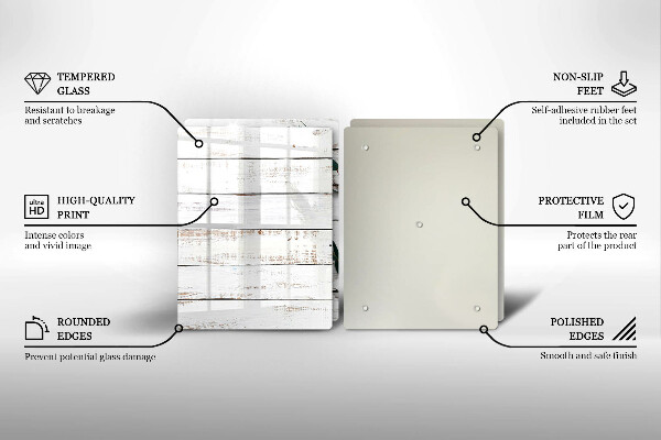 Osłona ściany przy kuchence gazowej Stare deski i liście