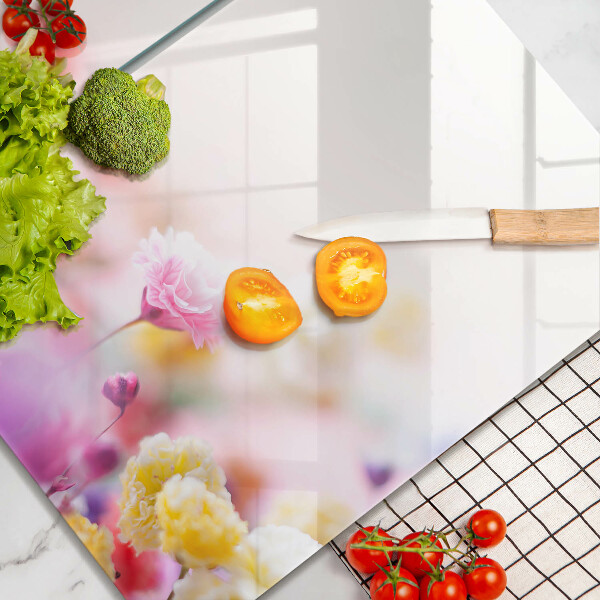 Osłona ściany przy kuchence gazowej Łąka kwiatów