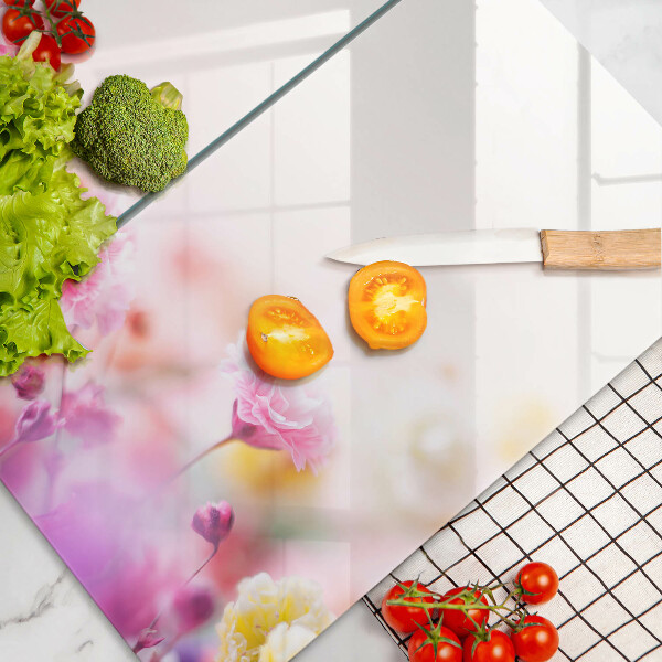 Osłona ściany przy kuchence gazowej Łąka kwiatów