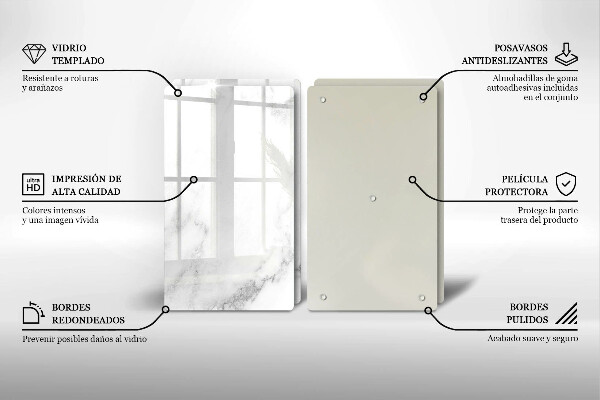 Osłona ściany przy kuchence gazowej Nowoczesny marmur