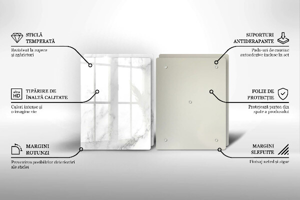 Osłona ściany przy kuchence gazowej Nowoczesny marmur