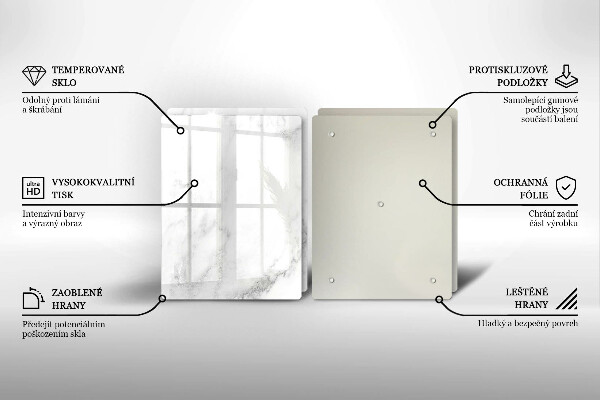 Osłona ściany przy kuchence gazowej Nowoczesny marmur