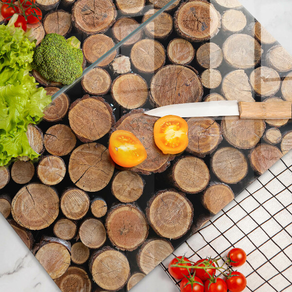 Osłona ściany przy kuchence gazowej Pnie drzew