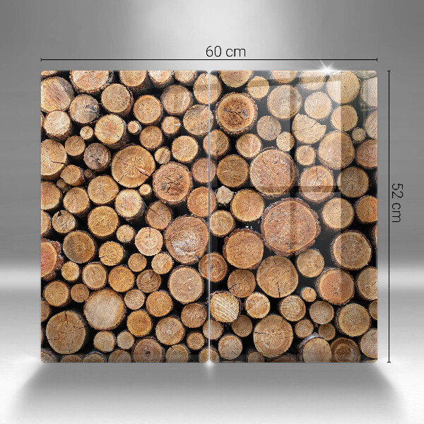 Osłona ściany przy kuchence gazowej Pnie drzew