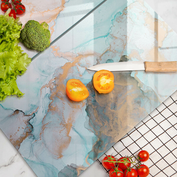 Osłona ściany przy kuchence gazowej Abstrakcja marmur