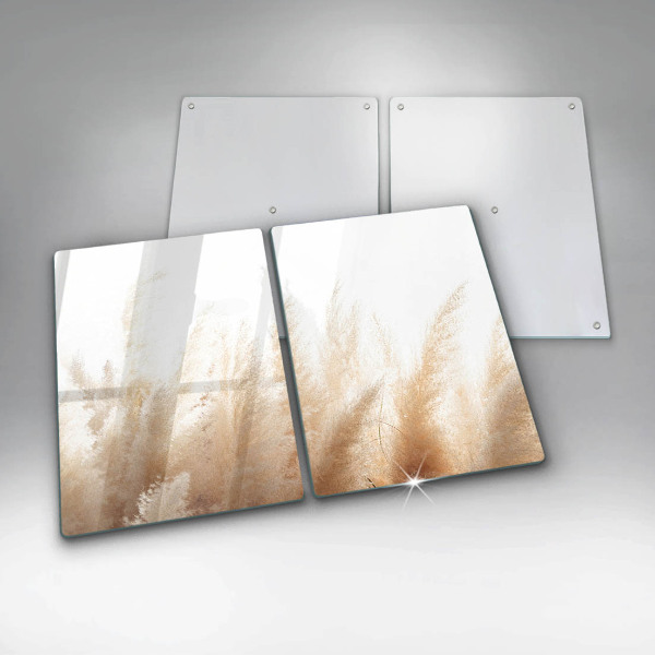 Osłona ściany przy kuchence gazowej Trawa pampasowa