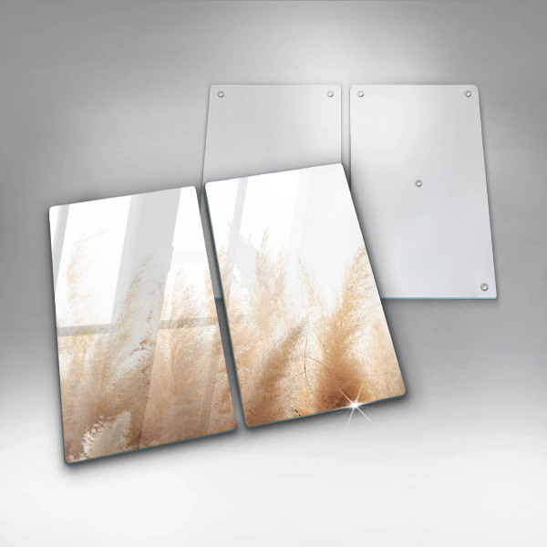 Osłona ściany przy kuchence gazowej Trawa pampasowa