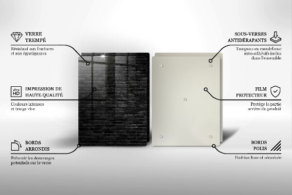 Osłona ściany przy kuchence gazowej Mur ściana cegły