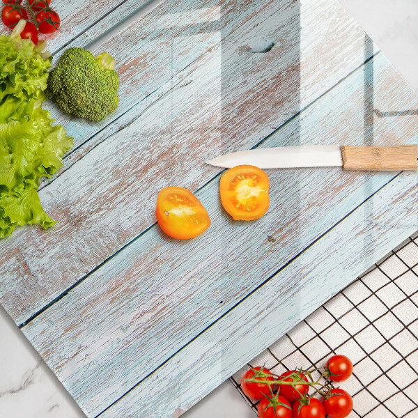 Osłona ściany przy kuchence gazowej Stare deski vintage