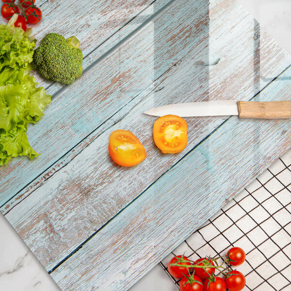 Osłona ściany przy kuchence gazowej Stare deski vintage