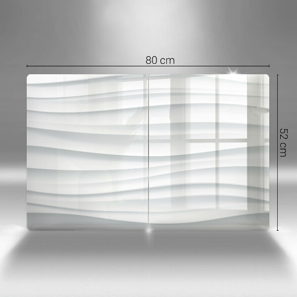 Osłona ściany przy kuchence gazowej Nowoczesna struktura