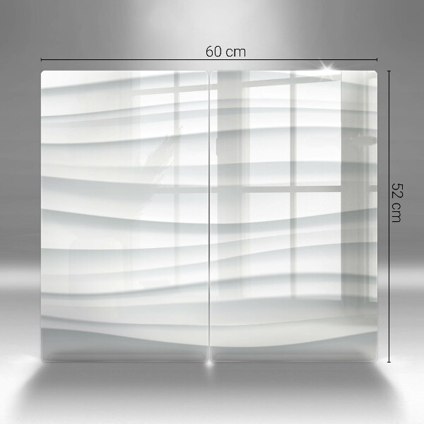 Osłona ściany przy kuchence gazowej Nowoczesna struktura