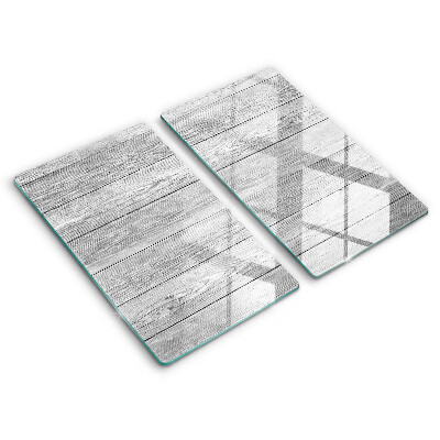 Osłona ściany przy kuchence gazowej Drewno stare deski