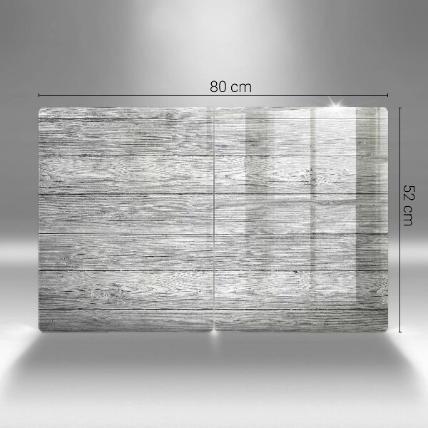 Osłona ściany przy kuchence gazowej Drewno stare deski