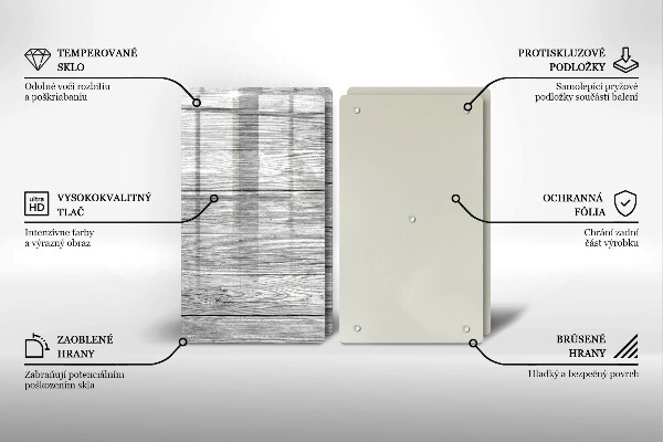 Osłona ściany przy kuchence gazowej Drewno stare deski