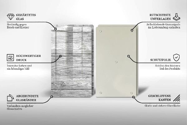 Osłona ściany przy kuchence gazowej Drewno stare deski
