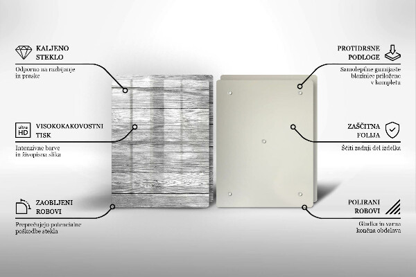 Osłona ściany przy kuchence gazowej Drewno stare deski