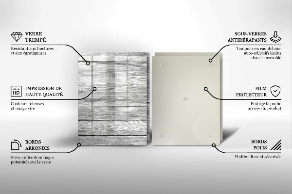 Osłona ściany przy kuchence gazowej Drewno stare deski