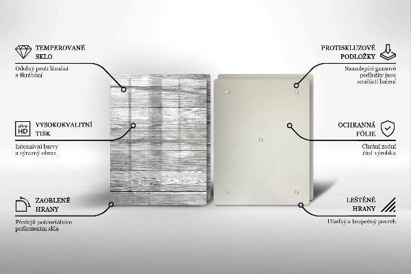 Osłona ściany przy kuchence gazowej Drewno stare deski