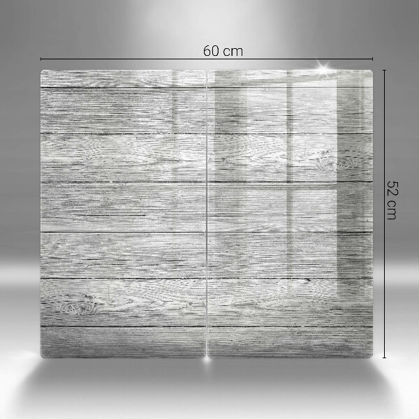 Osłona ściany przy kuchence gazowej Drewno stare deski