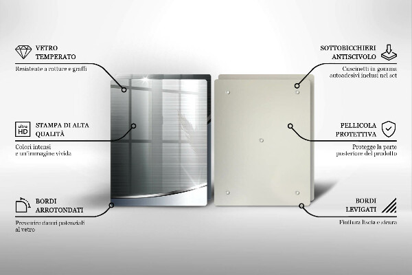 Osłona ściany przy kuchence gazowej Wzór metalowa abstrakcja