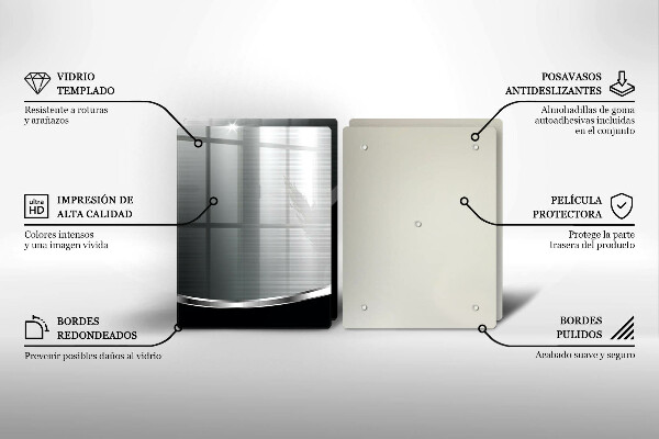 Osłona ściany przy kuchence gazowej Abstrakcja z metalem