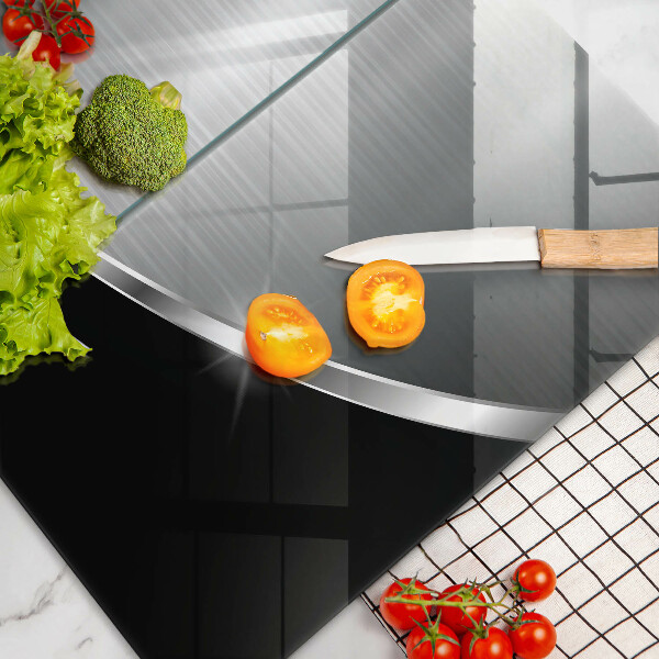 Osłona ściany przy kuchence gazowej Abstrakcja z metalem