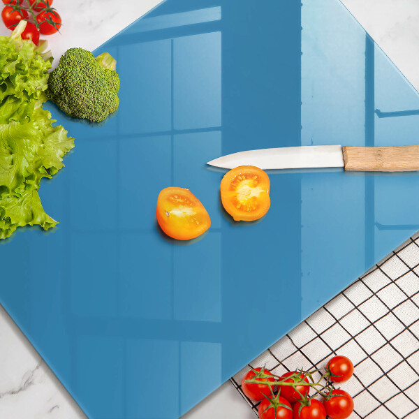 Osłona na ścianę w kuchni Kolor niebieski